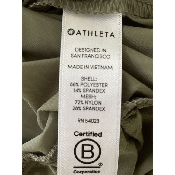 Athleta XXS olive Northstar Shirt - Picture 8 of 8